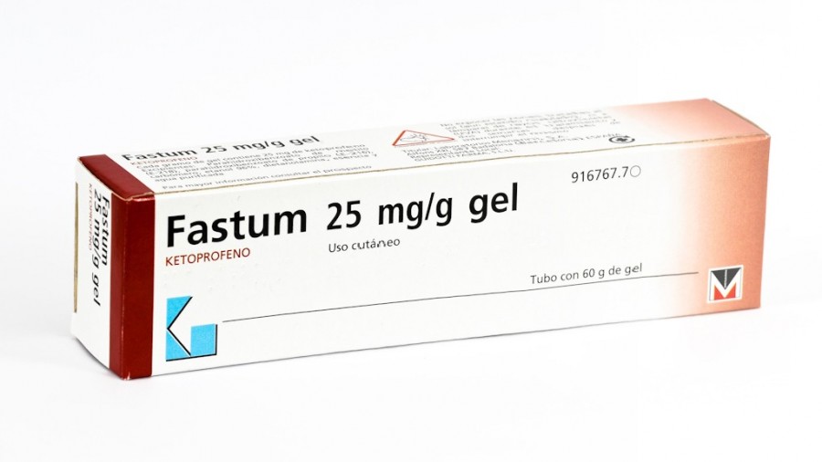 FASTUM 25 mg/g GEL , 1 tubo de 60 g fotografía del envase.