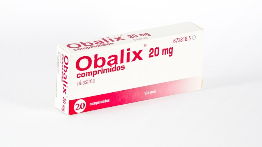 OBALIX 20 mg COMPRIMIDOS, 20 comprimidos fotografía del envase.