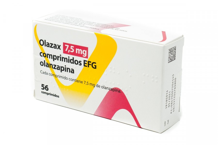 OLAZAX 7,5MG COMPRIMIDOS EFG, 28 comprimidos fotografía del envase.