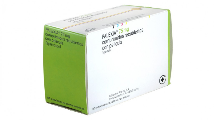 PALEXIA 75 mg COMPRIMIDOS RECUBIERTOS CON PELICULA, 30 comprimidos fotografía del envase.