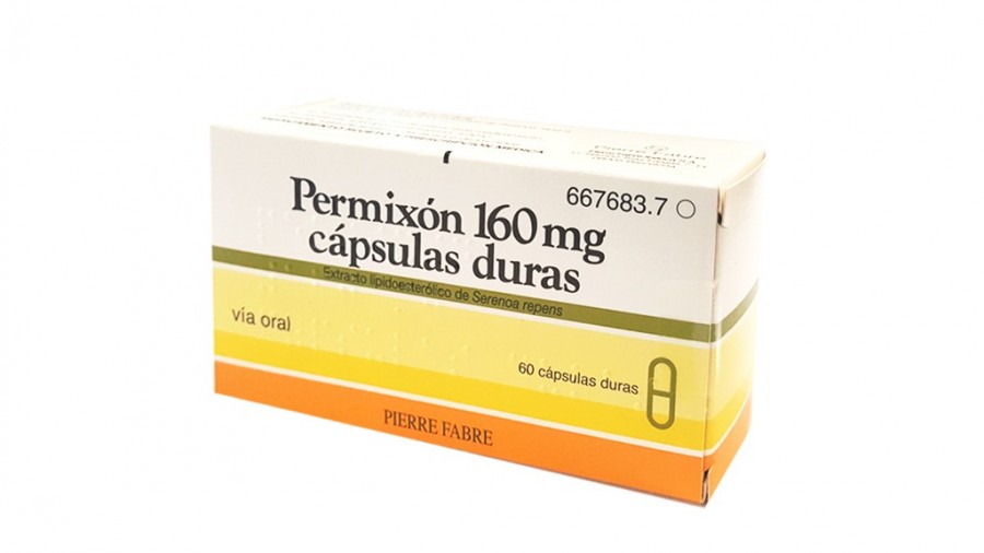 PERMIXON 160 mg CAPSULAS DURAS, 60 cápsulas fotografía del envase.