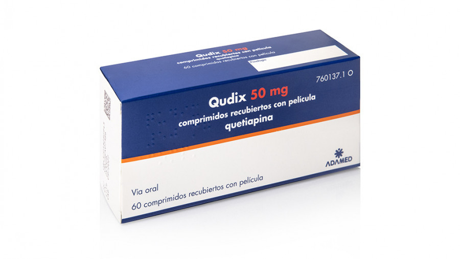 QUDIX 50 MG COMPRIMIDOS RECUBIERTOS CON PELICULA, 60 comprimidos fotografía del envase.