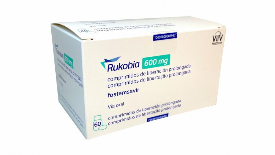 RUKOBIA 600 MG COMPRIMIDOS DE LIBERACION PROLONGADA 60 comprimidos fotografía del envase.