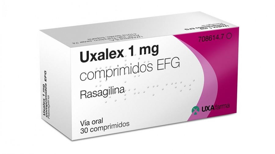 UXALEX 1 MG COMPRIMIDOS EFG , 30 comprimidos fotografía del envase.
