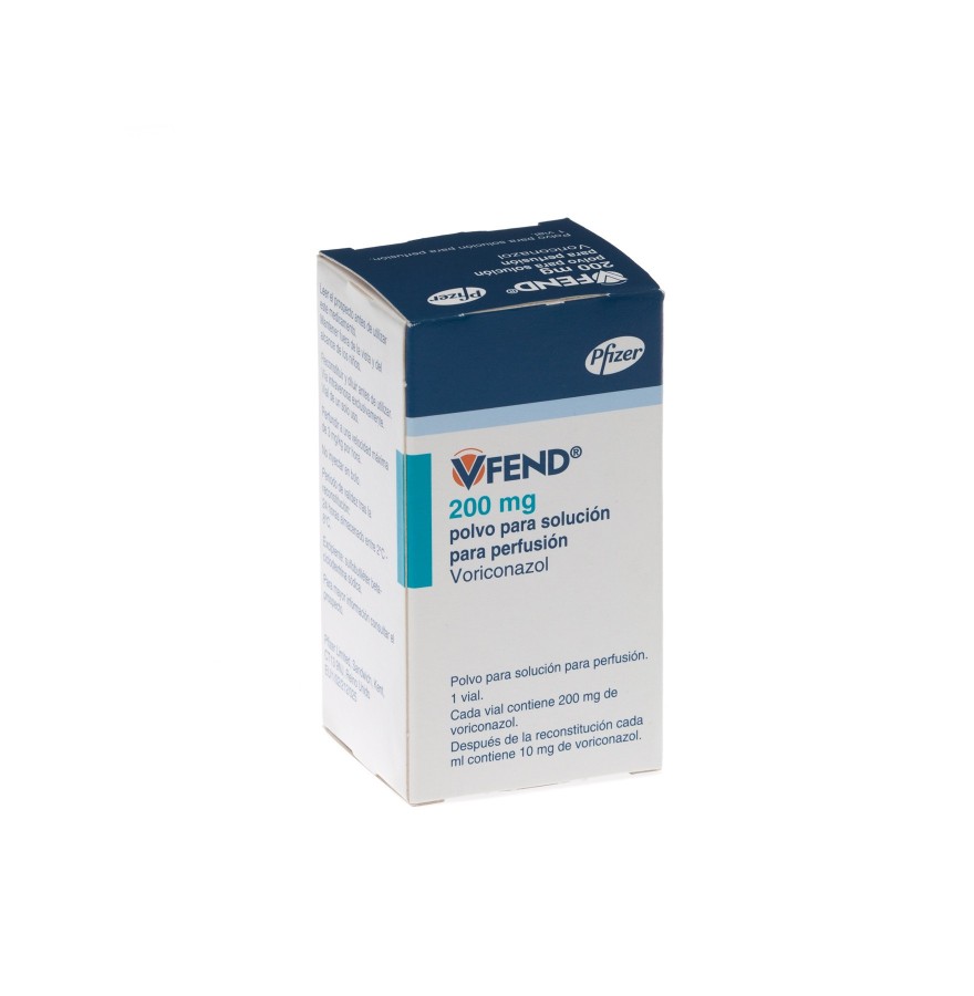 Vfend 200 Mg Polvo Para Solucion Para Perfusion 1 Vial