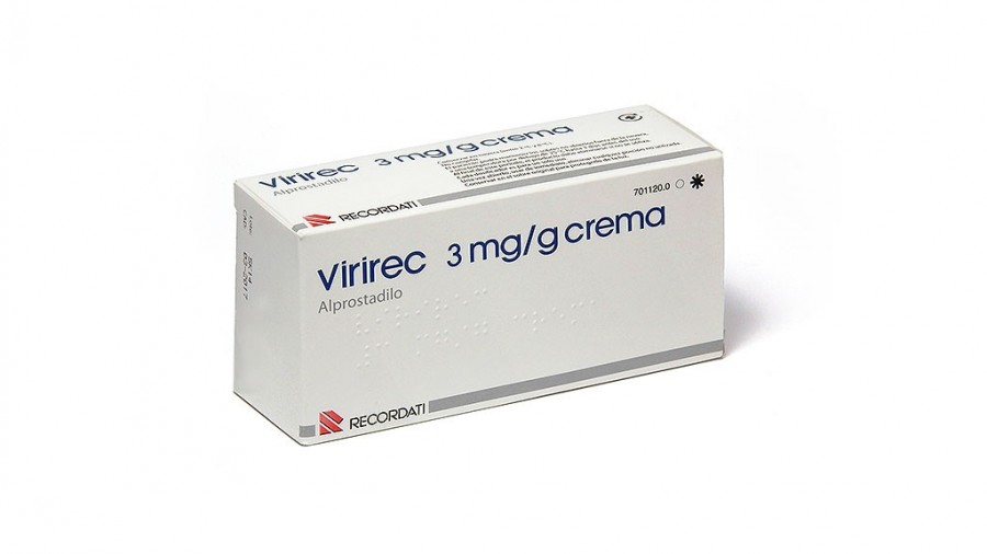 VIRIREC 3MG/G CREMA , 4 Aplicadores de un solo uso (aplicador por bolsa) fotografía del envase.