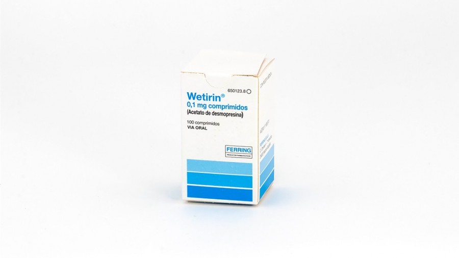 WETIRIN 0,1 mg COMPRIMIDOS, 100 comprimidos fotografía del envase.