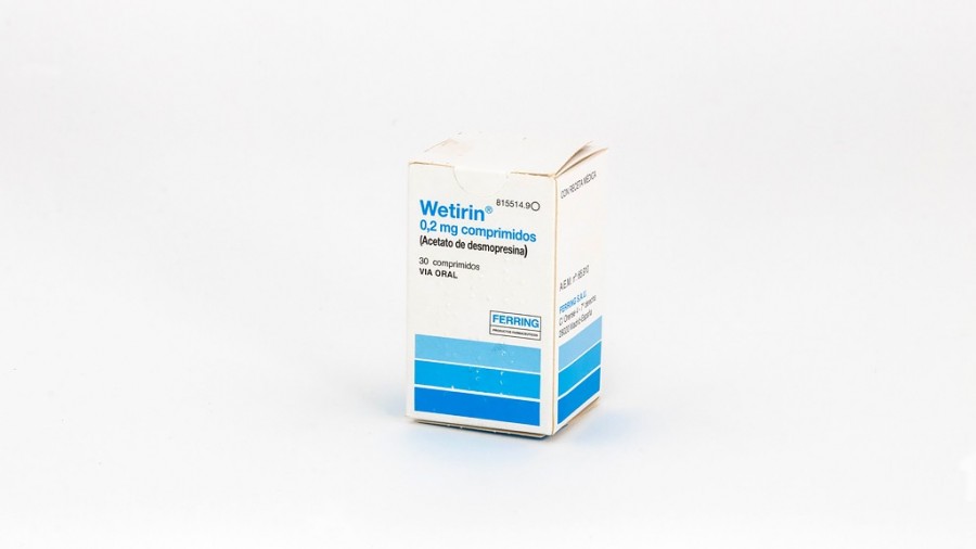 WETIRIN  0,2 mg COMPRIMIDOS, 30 comprimidos fotografía del envase.