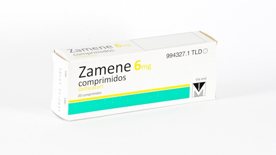 ZAMENE 6 mg COMPRIMIDOS, 500 comprimidos fotografía del envase.
