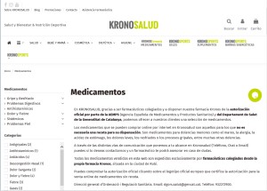 Compra online Medicamentos de la Farmacia KRONOS