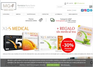 Farmacia online Marta Gento. Más de 7.000 referencias