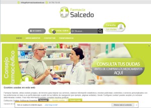 Farmacia Salcedo: la confianza del farmacéutico profesional. - Inicio