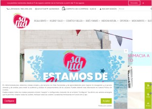 Farmacia Salud, tu botica de confianza en Valladolid ahora online con los productos de parafarmacia de tus marcas favoritas