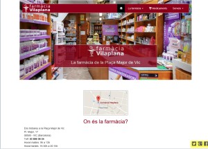 Farmàcia Vilaplana - Plaça Major de Vic