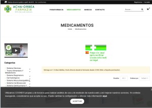 Medicamentos - Farmacia Acha-Orbea