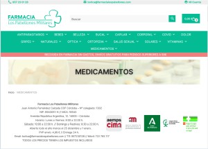 MEDICAMENTOS - Farmacia Los Pabellones Militares