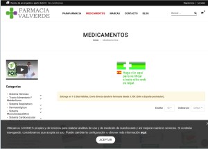 Medicamentos - Farmacia Valverde