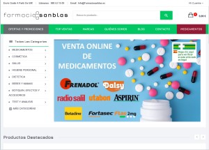 Tu Farmacia y Parafarmacia Online de Confianza | www.farmaciasanblas.es