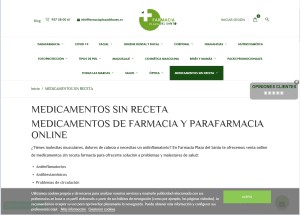 Venta online - Medicamentos farmacia y parafarmacia online
