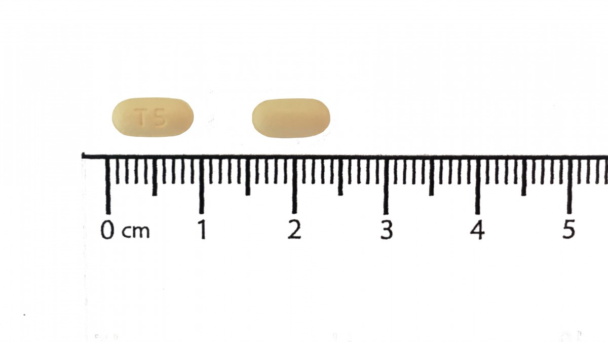 ACORE 5 MG COMPRIMIDOS RECUBIERTOS CON PELICULA EFG, 28 comprimidos fotografía de la forma farmacéutica.