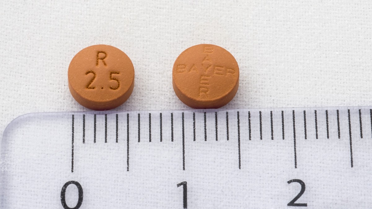 ADEMPAS 2,5 mg comprimidos recubiertos con pelicula 42 comprimidos fotografía de la forma farmacéutica.
