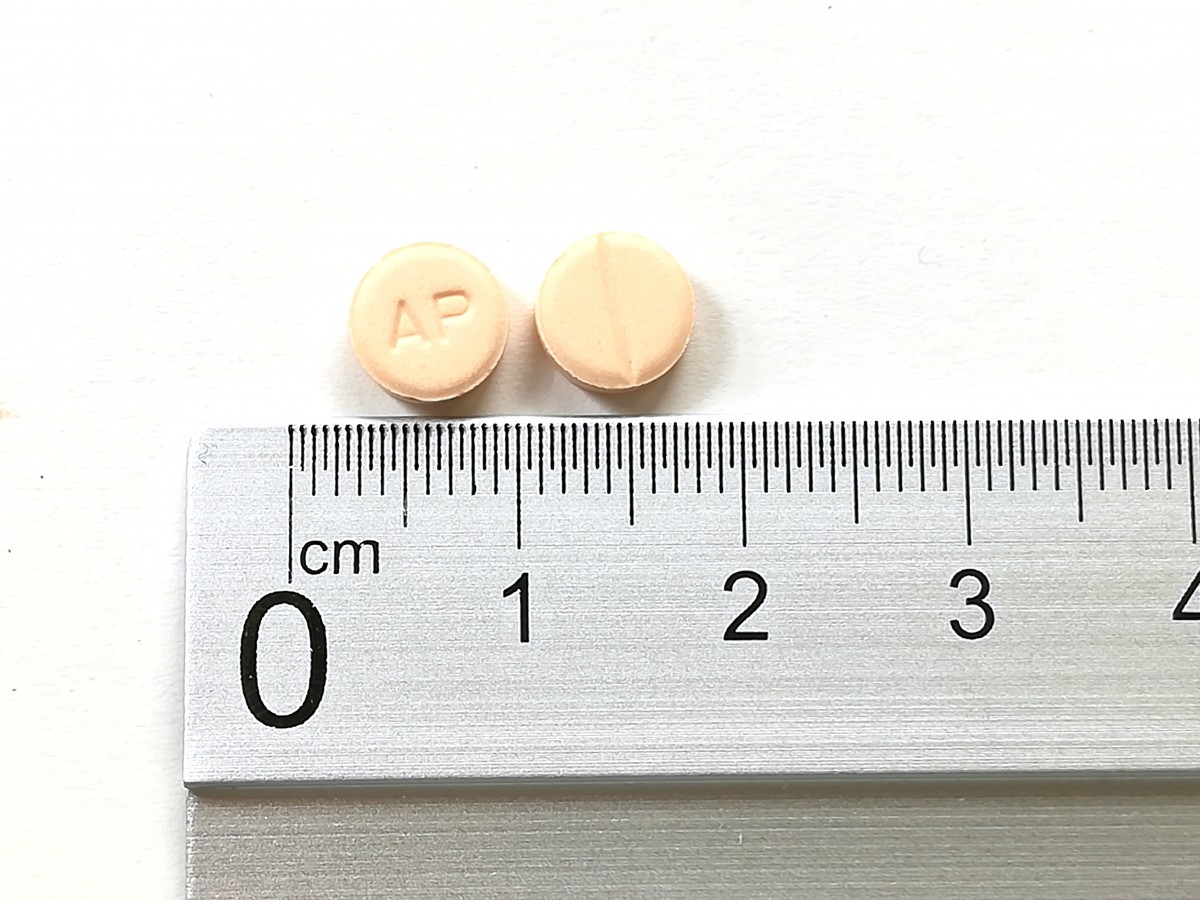 ALPRAZOLAM NORMON 0,5 mg COMPRIMIDOS EFG, 30 comprimidos fotografía de la forma farmacéutica.