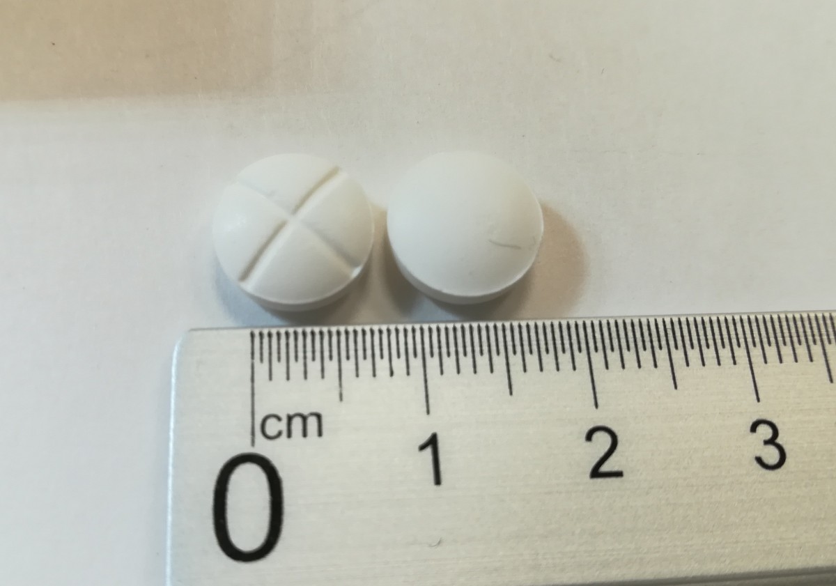 ALPRAZOLAM NORMON 2 mg COMPRIMIDOS EFG, 50 comprimidos fotografía de la forma farmacéutica.