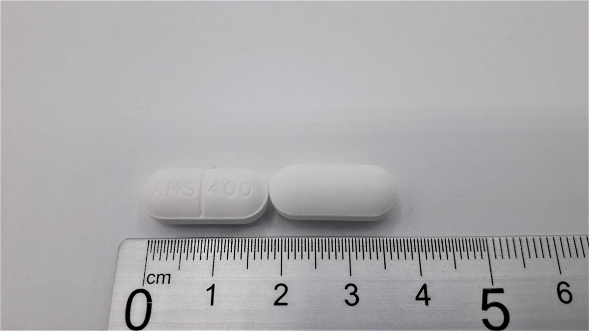 AMISULPRIDA NORMON 400 mg COMPRIMIDOS RECUBIERTOS CON PELICULA EFG, 30 comprimidos fotografía de la forma farmacéutica.