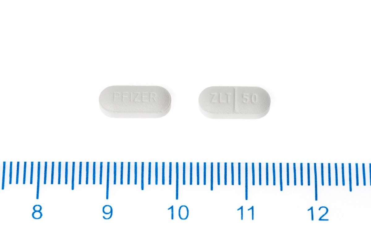BESITRAN 50 mg COMPRIMIDOS RECUBIERTOS CON PELICULA, 500 comprimidos fotografía de la forma farmacéutica.