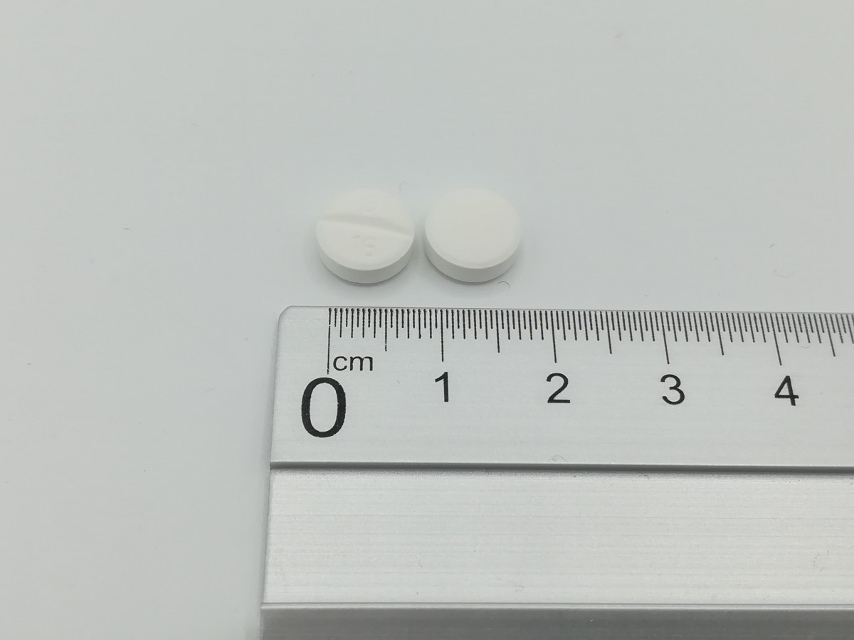 BETAHISTINA NORMON 16 mg COMPRIMIDOS EFG, 30 comprimidos fotografía de la forma farmacéutica.