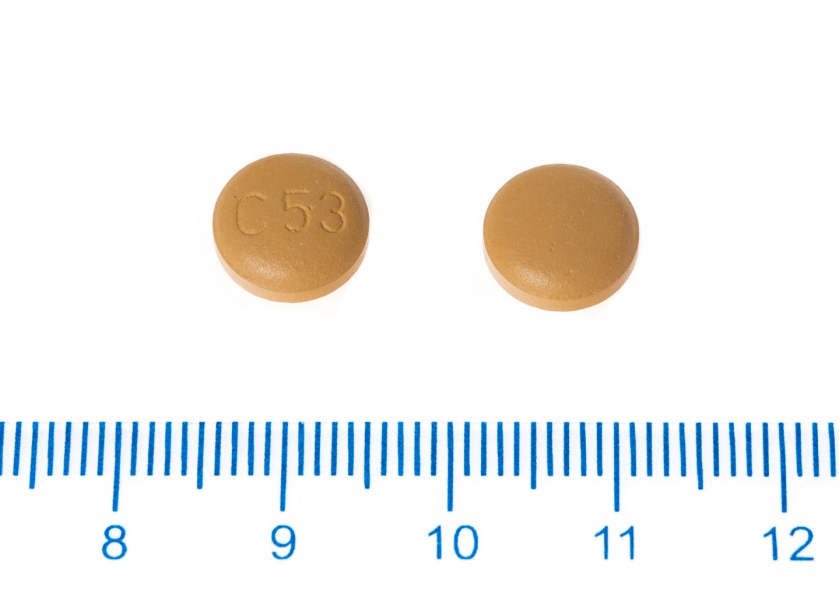 CAPENON HCT 40 mg/5 mg/12,5 mg COMPRIMIDOS RECUBIERTOS CON PELICULA, 28 comprimidos fotografía de la forma farmacéutica.