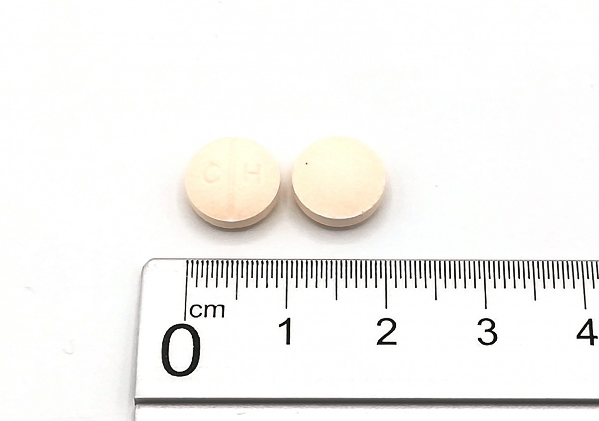 CAPTOPRIL / HIDROCLOROTIAZIDA NORMON 50 mg/25 mg COMPRIMIDOS EFG , 30 comprimidos fotografía de la forma farmacéutica.