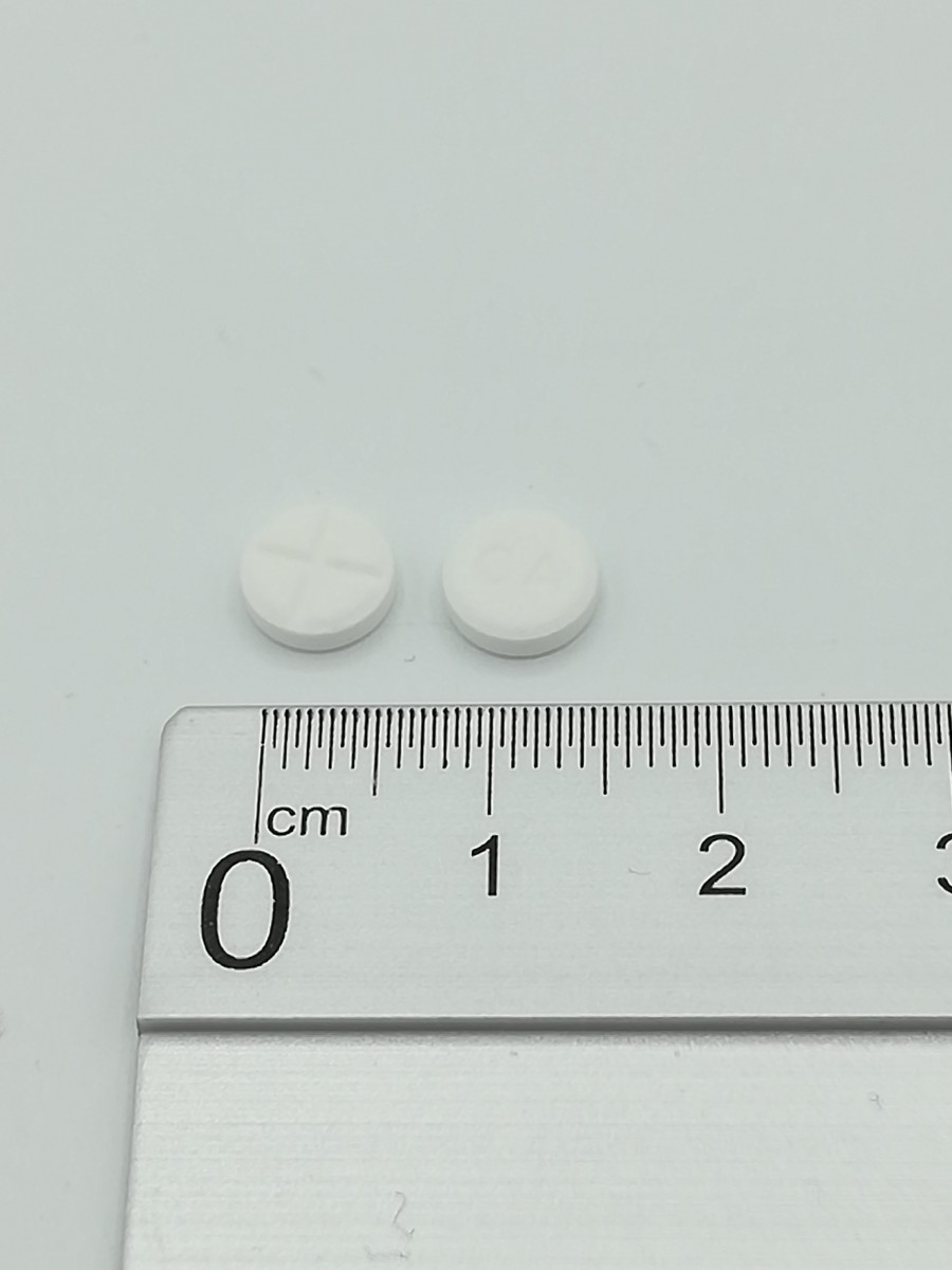 CAPTOPRIL NORMON 25 mg COMPRIMIDOS EFG, 60 comprimidos fotografía de la forma farmacéutica.