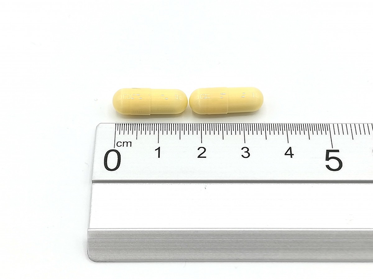 CEFIXIMA NORMON 200 mg CAPSULAS DURAS EFG , 12 cápsulas fotografía de la forma farmacéutica.