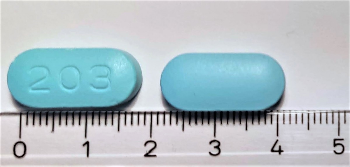 CEFUROXIMA TECNIGEN 500 MG COMPRIMIDOS RECUBIERTOS CON PELICULA EFG,15 comprimidos fotografía de la forma farmacéutica.