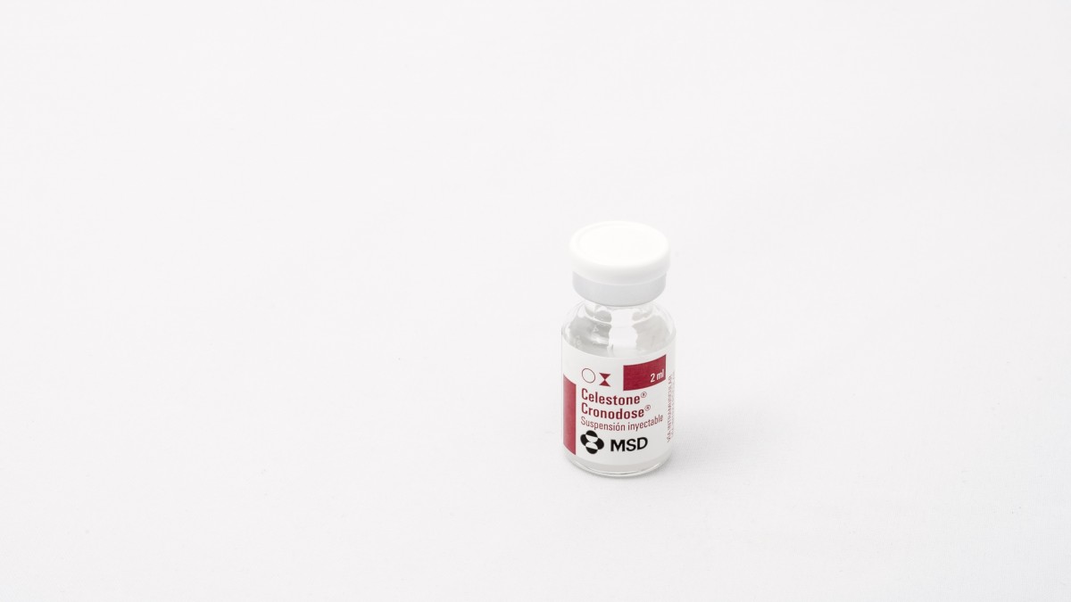 CELESTONE CRONODOSE  SUSPENSION INYECTABLE , 1 vial de 2 ml fotografía de la forma farmacéutica.