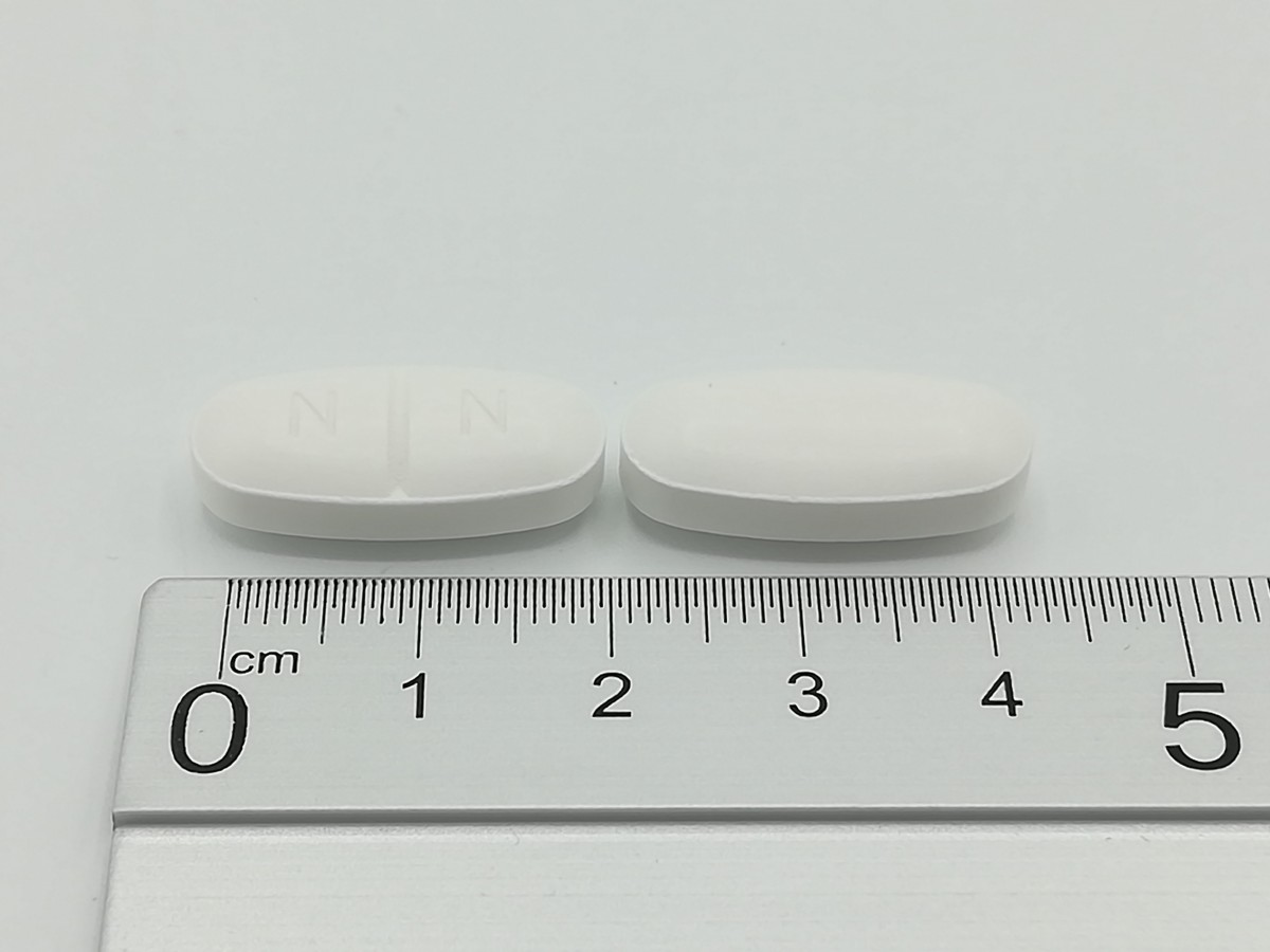 CIPROFLOXACINO NORMON 750 mg COMPRIMIDOS RECUBIERTOS CON PELICULA  EFG , 20 comprimidos fotografía de la forma farmacéutica.