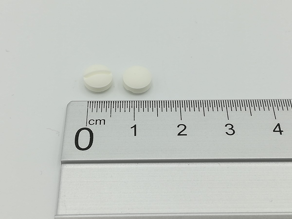 DIAZEPAM NORMON 5 mg COMPRIMIDOS , 500 comprimidos fotografía de la forma farmacéutica.