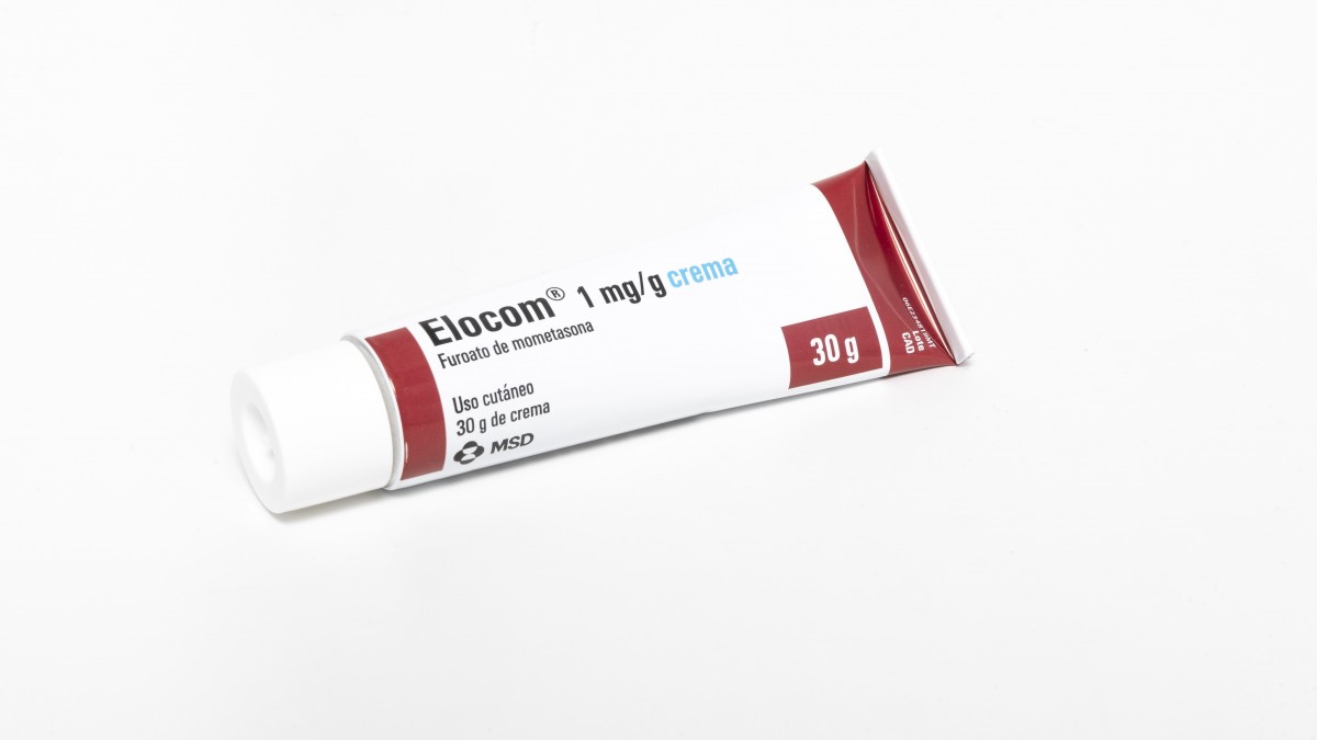 ELOCOM 1 MG/G CREMA , 1 tubo de 30 g fotografía de la forma farmacéutica.