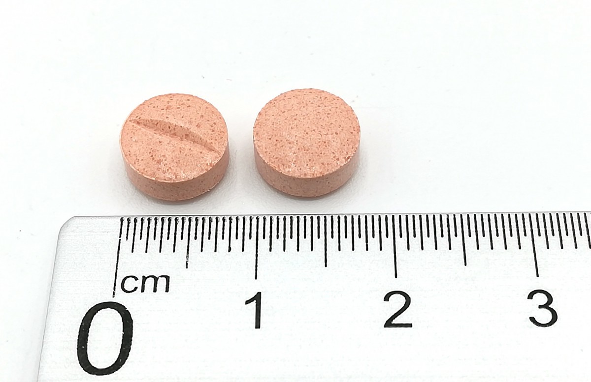 ENALAPRIL NORMON 20 mg COMPRIMIDOS EFG , 28 comprimidos fotografía de la forma farmacéutica.