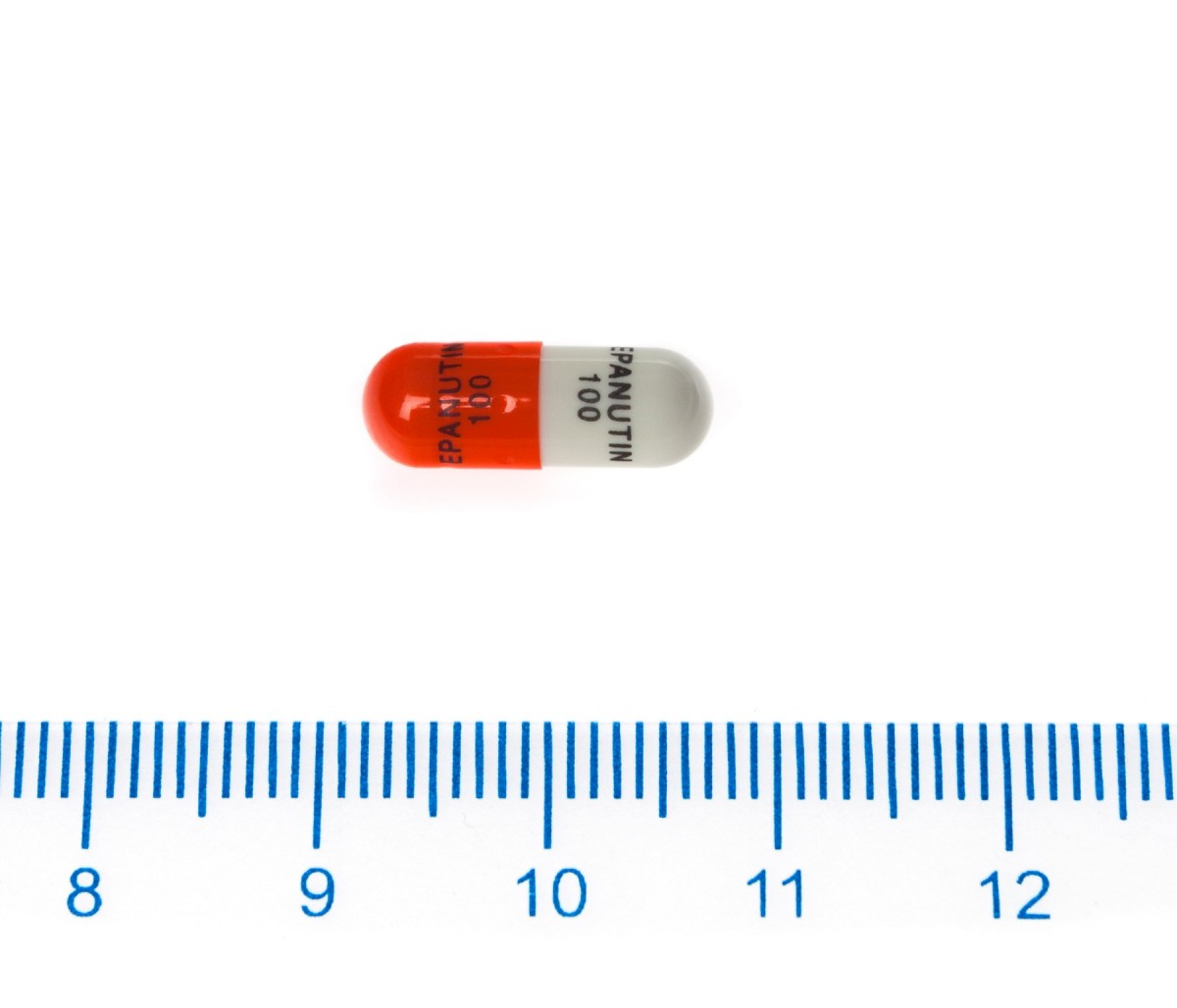 EPANUTIN 100 mg CAPSULAS DURAS , 100 cápsulas fotografía de la forma farmacéutica.