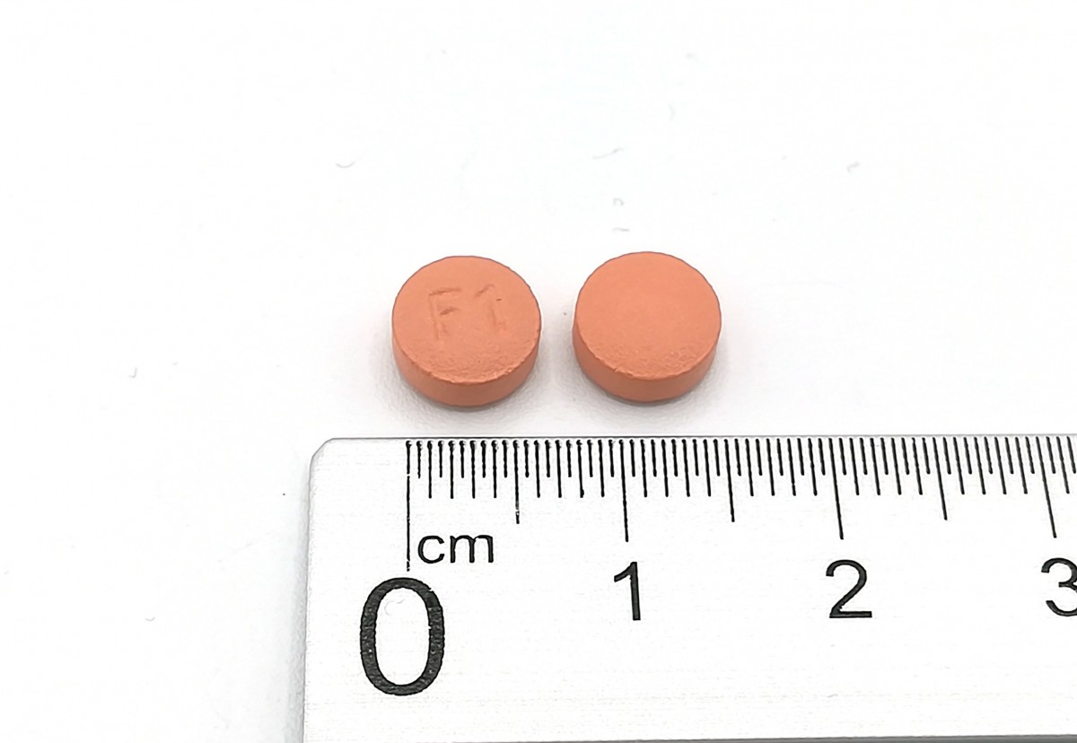 FINASTERIDA NORMON 1 mg COMPRIMIDOS RECUBIERTOS CON PELICULA EFG , 98 comprimidos fotografía de la forma farmacéutica.