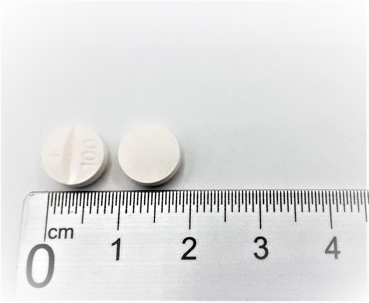 FLECAINIDA NORMON 100 MG COMPRIMIDOS EFG , 60 comprimidos (Blister Al/PVC/PVDC) fotografía de la forma farmacéutica.
