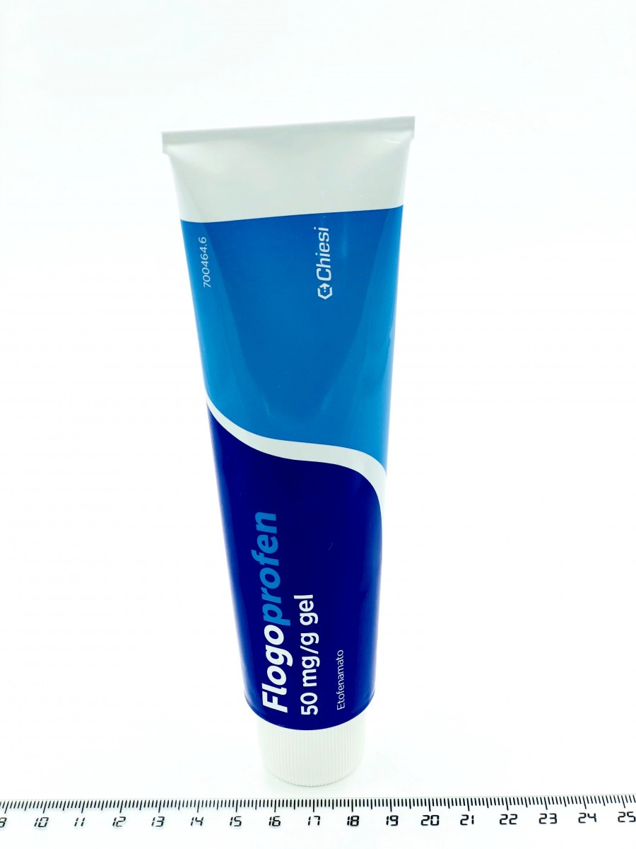 FLOGOPROFEN  50 mg/g Gel , 1 tubo de 100 g fotografía de la forma farmacéutica.