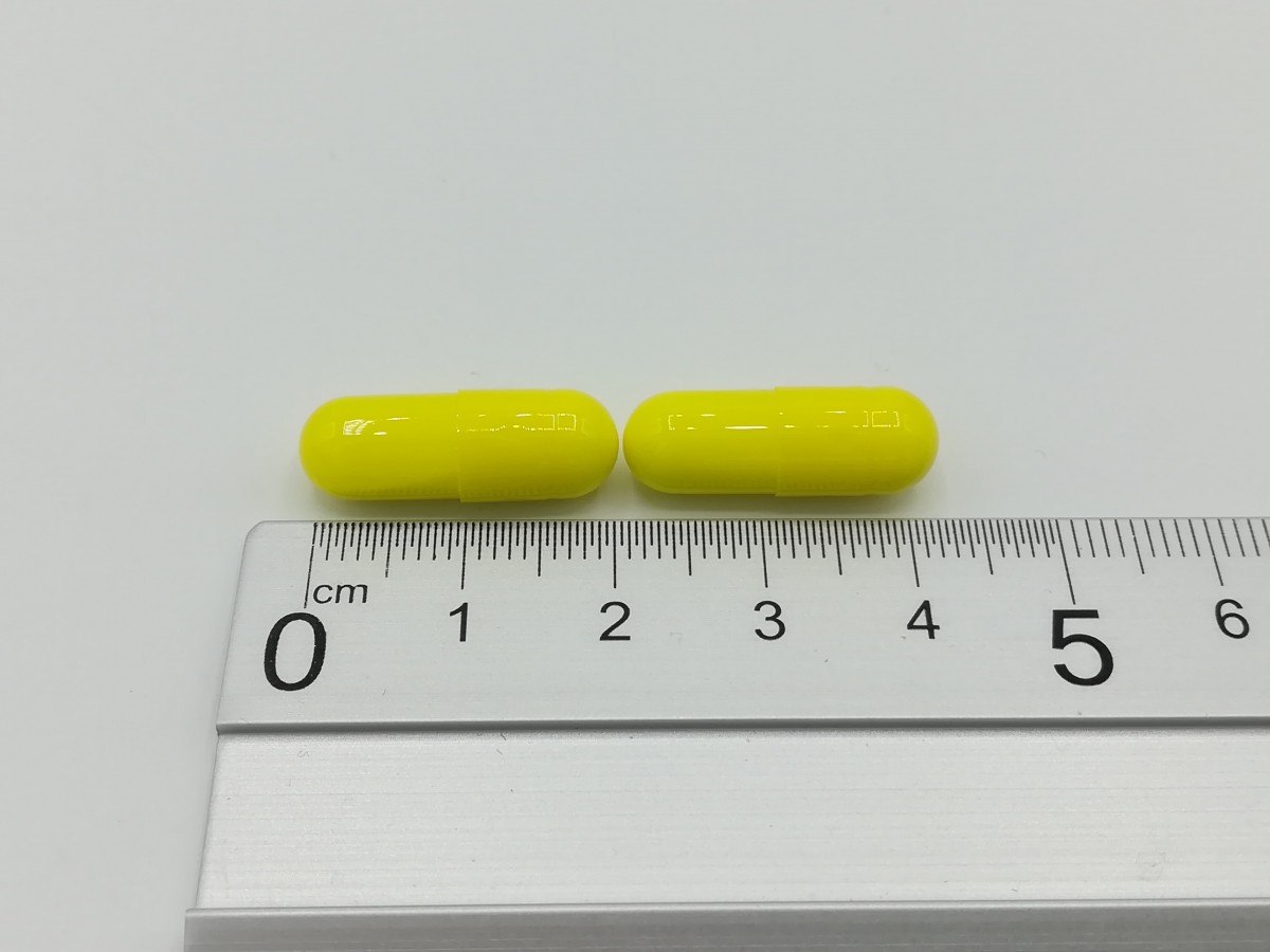 GABAPENTINA NORMON 300 mg CAPSULAS DURAS EFG,30 cápsulas fotografía de la forma farmacéutica.