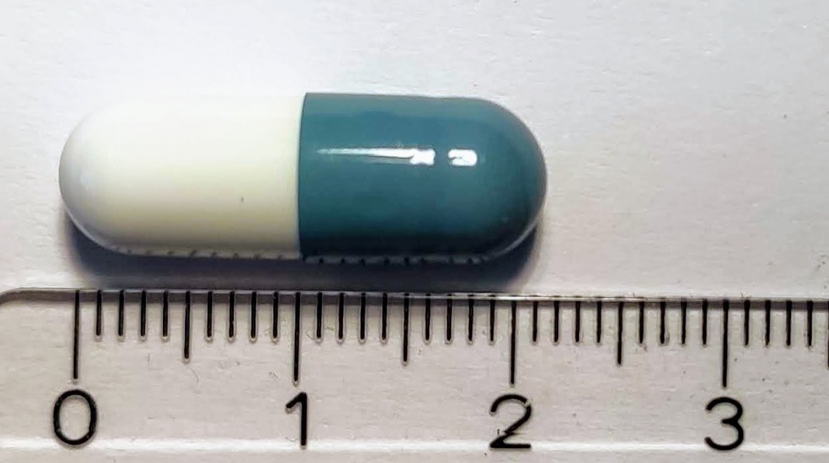 GABAPENTINA TECNIGEN 400 mg CAPSULAS DURAS EFG, 90 cápsulas fotografía de la forma farmacéutica.