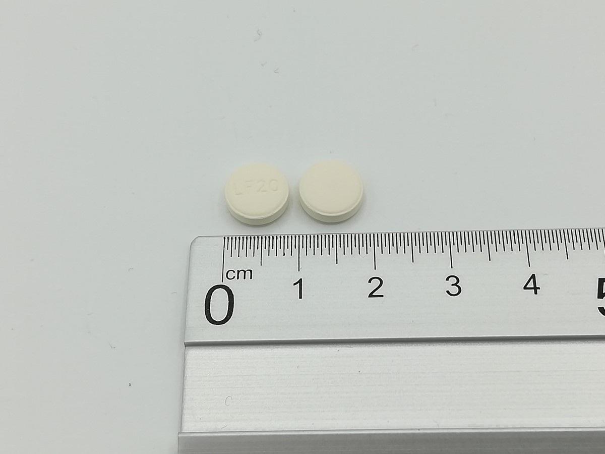 LEFLUNOMIDA NORMON 20 mg COMPRIMIDOS RECUBIERTOS CON PELICULA EFG, 100 comprimidos fotografía de la forma farmacéutica.