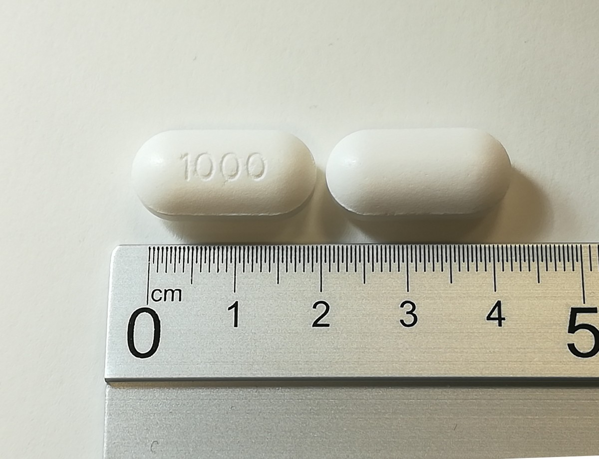 LEVETIRACETAM NORMON 1000 mg COMPRIMIDOS RECUBIERTOS CON PELICULA EFG, 30 comprimidos fotografía de la forma farmacéutica.