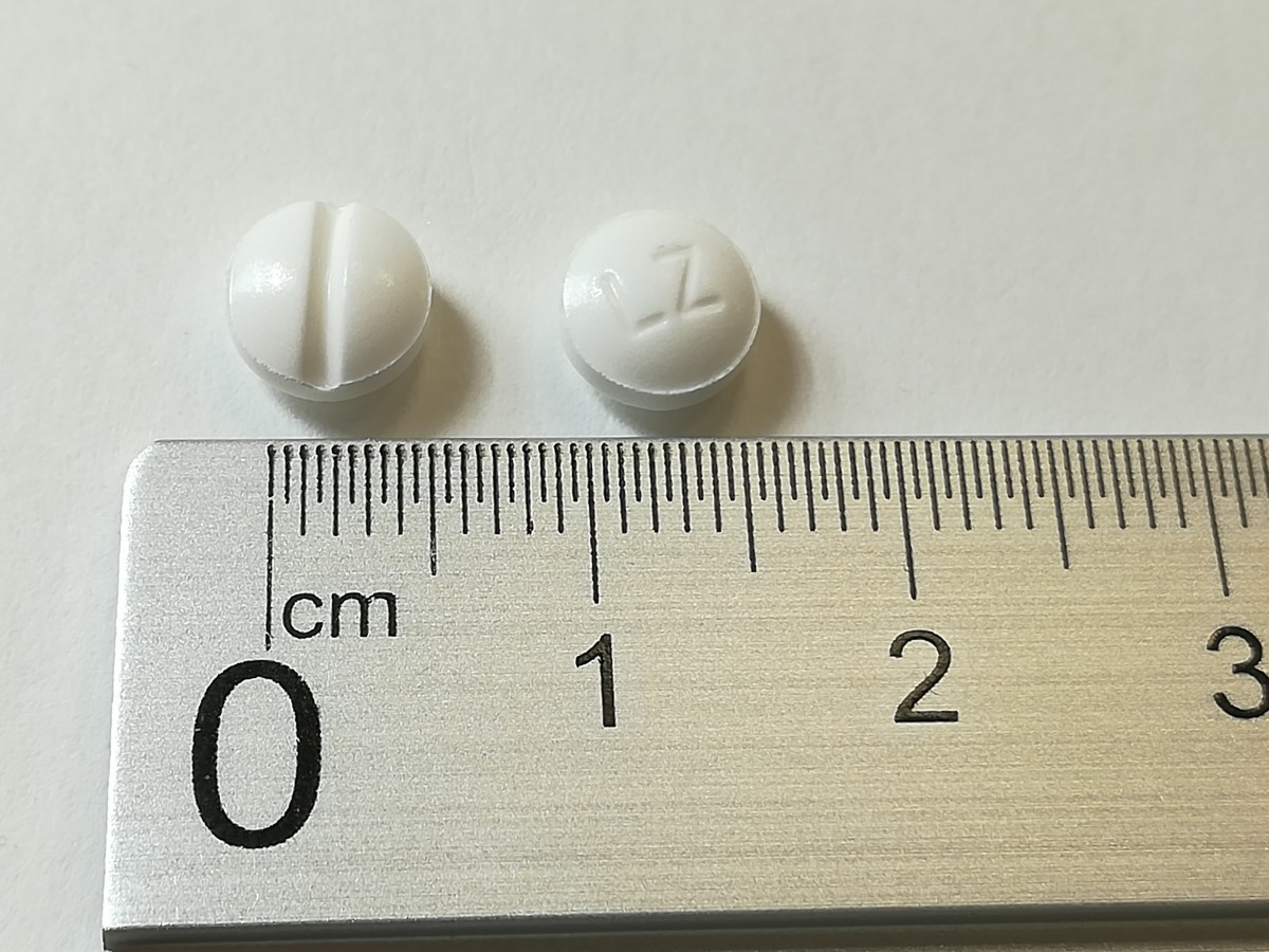 LORAZEPAM NORMON 1 MG COMPRIMIDOS EFG, 25 comprimidos fotografía de la forma farmacéutica.