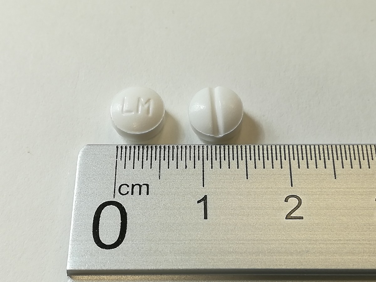 LORMETAZEPAM NORMON 1 mg COMPRIMIDOS EFG, 30 comprimidos fotografía de la forma farmacéutica.